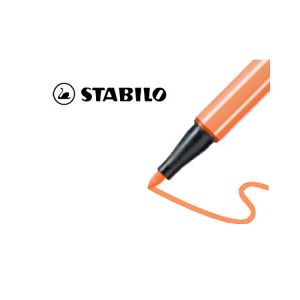 Stabilo 68 Felt Tip Pen Pale Vermilion