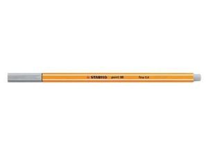 Stabilo Point 88 Fineliner Pen Light Grey