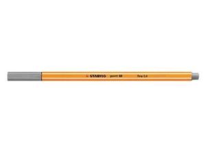Stabilo Point 88 Fineliner Pen Dark Grey