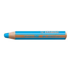 Woody Pencil Cyan Blue