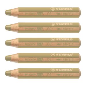 Stabilo Woody Pencil Gold 5 Pack