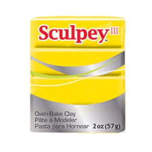 Sculpy III Polymer Clay 2oz Yellow