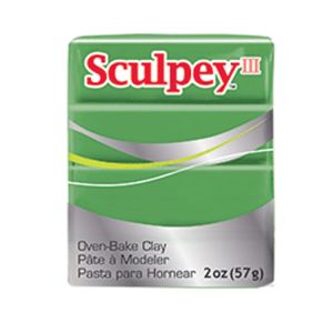 Sculpy III Polymer Clay 2oz String Bean