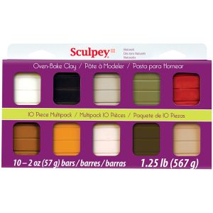 Sculpy III Polymer Clay Multi Pack Naturals
