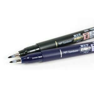 Tombow Fudenosuke Brush Pen Set