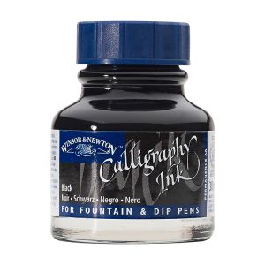 Winsor Newton Calligraphy Ink Black 30ml