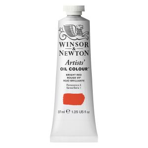 Winsor Newton Artists Oil Color Bright Red 37ml