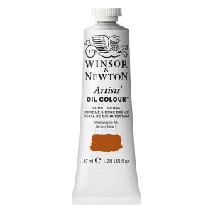 Winsor Newton Artists Oil Color Burnt Sienna 37ml