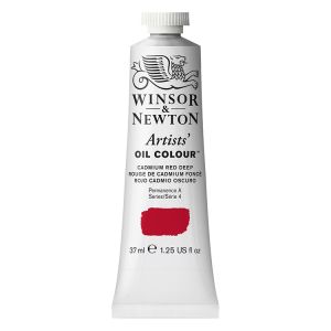 Winsor Newton Artists Oil Color Cadmium Red Deep 37ml ⚠️