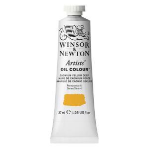 Winsor Newton Artists Oil Color Cadmum Yellow Deep 37ml ⚠️