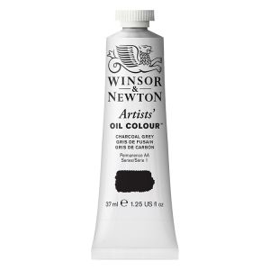 Winsor Newton Artists Oil Color Charcoal Gray 37ml