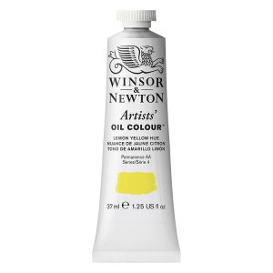 Winsor Newton Artists Oil Color Lemon Yellow Hue 37ml