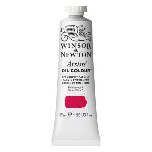 Winsor Newton Artists Oil Color Permanent Carmine 37ml