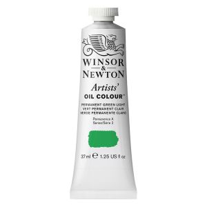 Winsor Newton Artists Oil Color Permanent Green Light 37ml