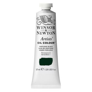 Winsor Newton Artists Oil Color Perylene Black 37ml