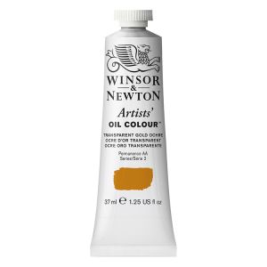 Winsor Newton Artists Oil Color Transparent Gold Ochre 37ml