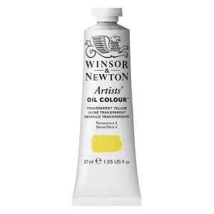 Winsor Newton Artists Oil Color Transparent Yellow 37ml