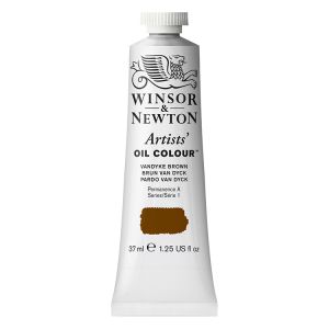 Winsor Newton Artists Oil Color Vandyke Brown 37ml