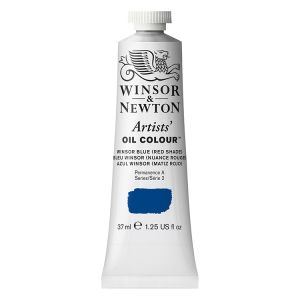 Winsor Newton Artists Oil Color Winsor Blue Red Shade 37ml