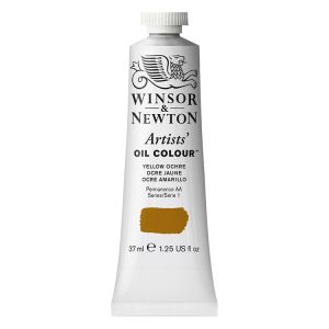 Winsor Newton Artists Oil Color Yellow Ochre 37ml