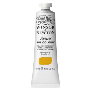 Winsor Newton Artists Oil Color Yellow Ochre Light 37ml