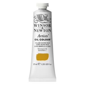 Winsor Newton Artists Oil Color Yellow Ochre Pale 37ml