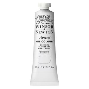 Winsor Newton Artists Oil Color Zinc White 37ml