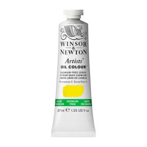 Winsor Newton Artists Oil Color 37ml Cadmium Free Lemon