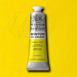 Winsor Newton Winton Oil Color Cadmium Lemon 37ml ⚠️