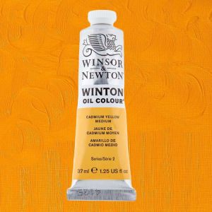 Winsor Newton Winton Oil Color Cadmium Yellow Medium 37ml ⚠️