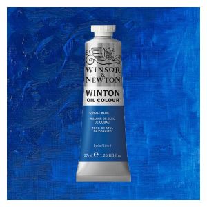 Winsor Newton Winton Oil Color Cobalt Blue 37ml ⚠️