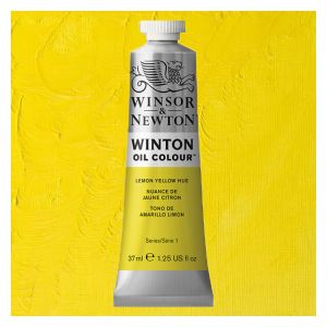 Winsor Newton Winton Oil Color Lemon Yellow Hue 37ml