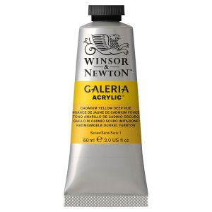 Winsor Newton Galeria Acrylic Cadmium Yellow Deep 60ml