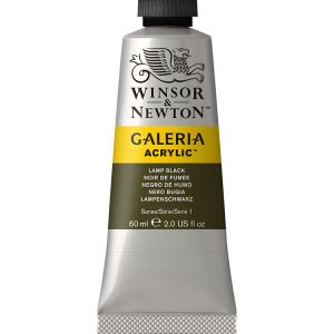 Winsor Newton Galeria Acrylic Lamp Black 60ml