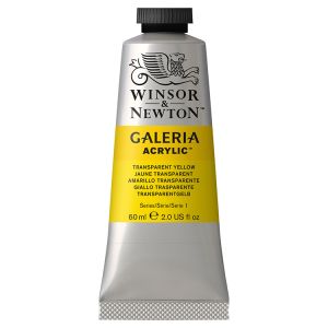 Winsor Newton Galeria Acrylic Transparent Yellow 60ml