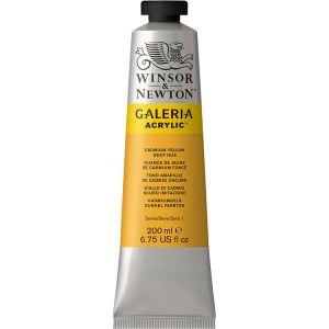 Winsor Newton Galeria Acrylic Cadmium Yellow Deep 200ml