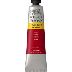 Winsor Newton Galeria Acrylic Crimson 200ml