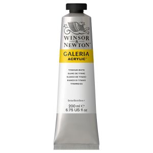 Winsor Newton Galeria Acrylic Titanium White 200ml