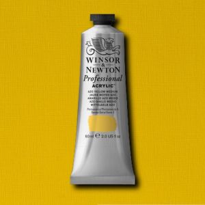 Winsor Newton Artists Acrylic Azo Yellow Medium 60ml