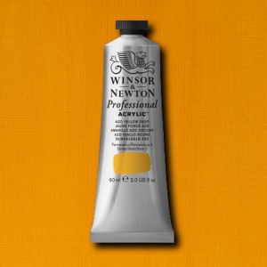 Winsor Newton Artists Acrylic Azo Yellow Deep 60ml