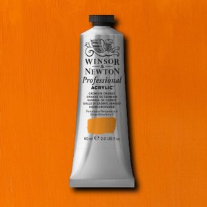 Winsor Newton Artists Acrylic Cadmium Orange 60ml ⚠️