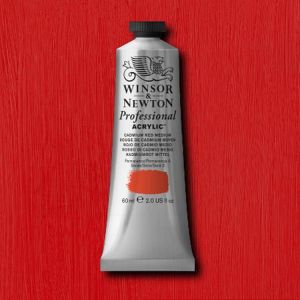 Winsor Newton Artists Acrylic Cadmium Red Medium 60ml ⚠️