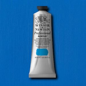Winsor Newton Artists Acrylic Cerulean Blue Hue 60ml