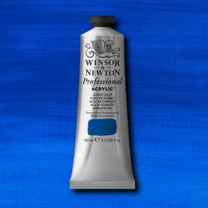 Winsor Newton Artists Acrylic Cobalt Blue 60ml ⚠️