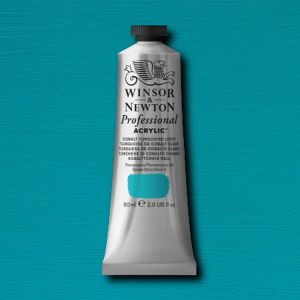 Winsor Newton Artists Acrylic Cobalt Turquoise 60ml ⚠️