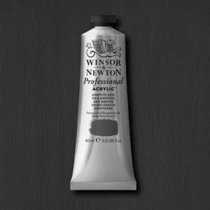 Winsor Newton Artists Acrylic Graphite Grey 60ml
