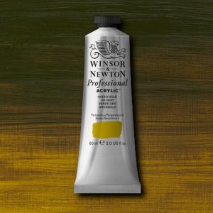 Winsor Newton Artists Acrylic Green Gold 60ml