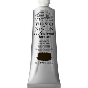 Winsor Newton Artists Acrylic Mars Black 60ml