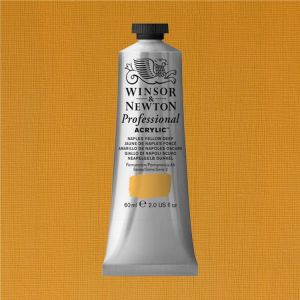 Winsor Newton Artists Acrylic Naples Yellow Deep 60ml