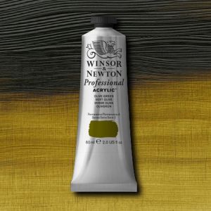 Winsor Newton Artists Acrylic Olive Green 60ml